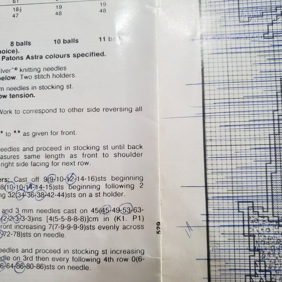 Cartoon Flintstones TMNT and Dinosaur Themed Knitting Magazines Leaflet VTG - Picture 15 of 16